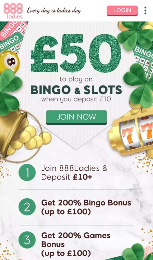 888Ladies Casino Bonuses