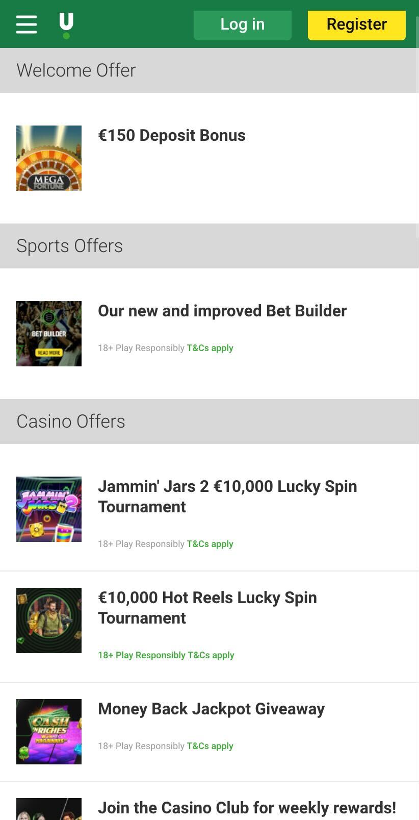 Unibet Casino Promotions