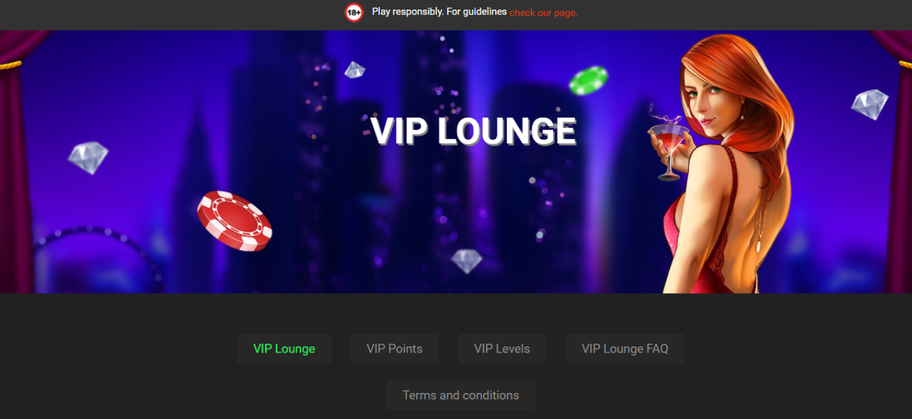 vip lounge swift casino