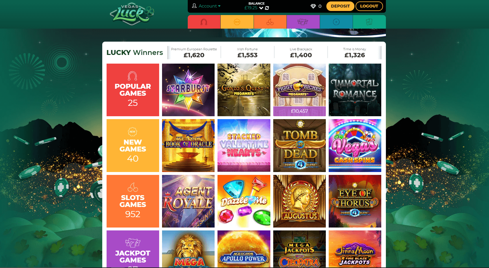 vegas luck apk