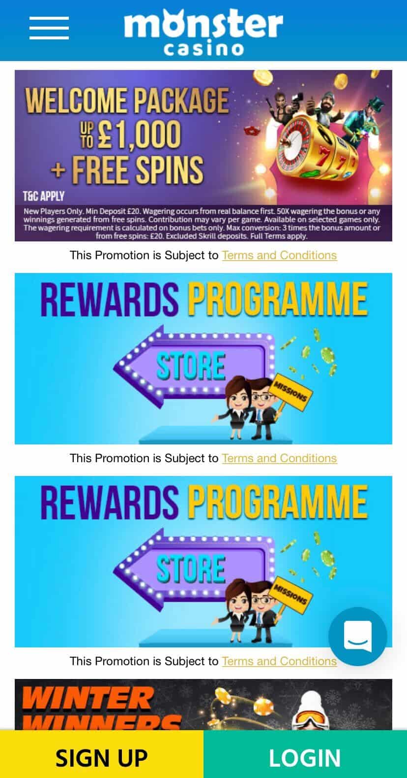 Monster Casino Promotions