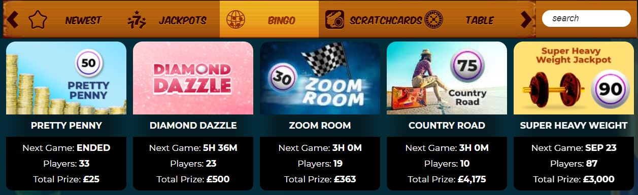 bingo games amazon slots