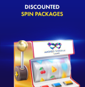 discounted spin packages masked singer games