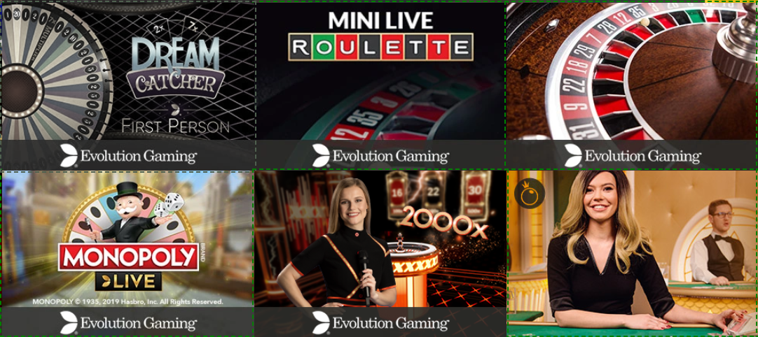 live games pub casino