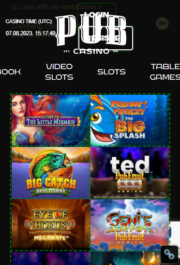 mobile version pub casino